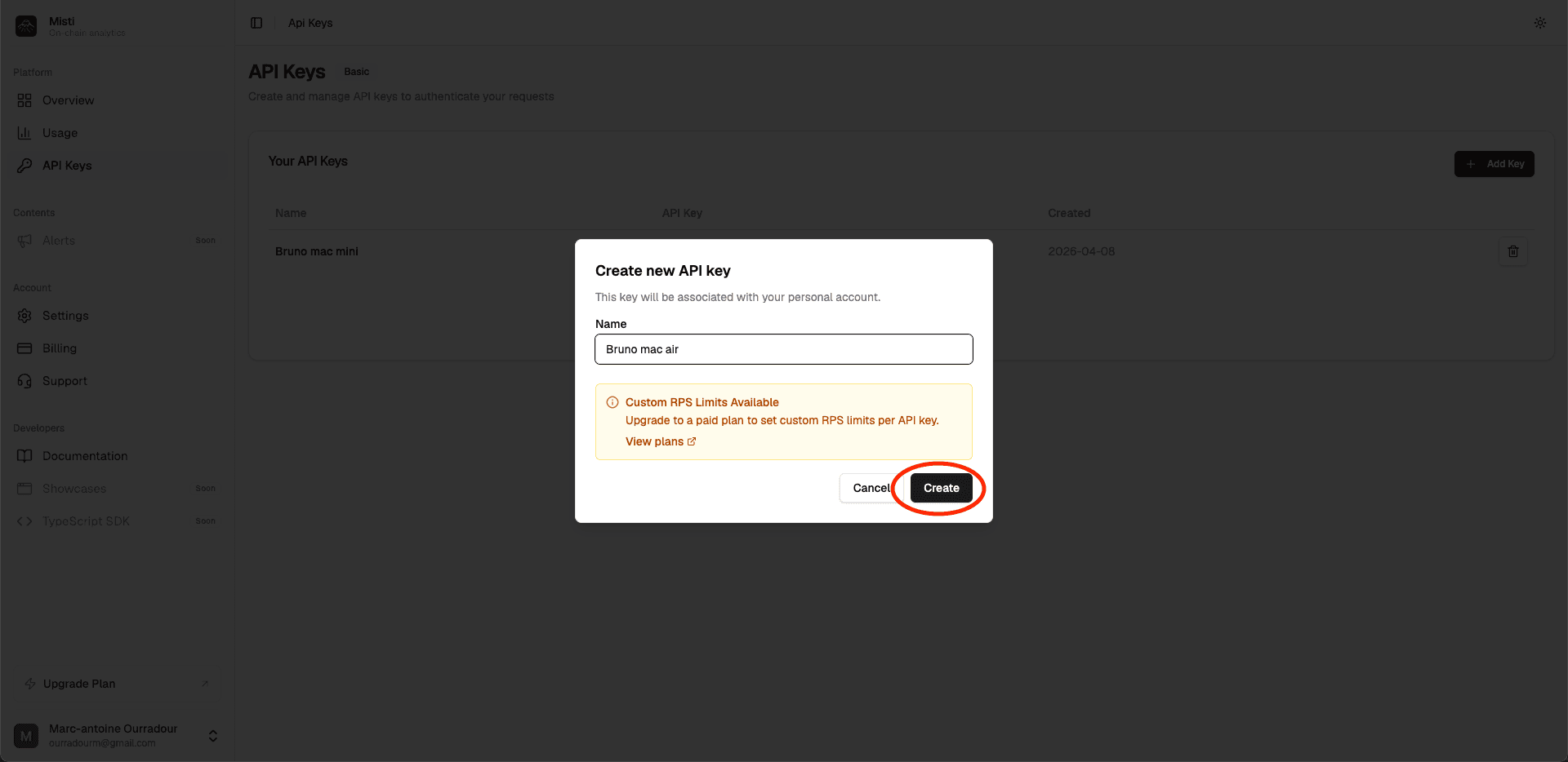 button add